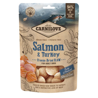 Carnilove Freeze Dried Salmon & Turkey Snack