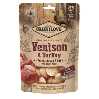 Carnilove Freeze Dried Venison & Turkey Snack