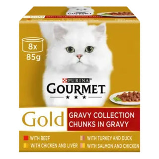 Gourmet Gold Chunks In Gravy Collection Multipack