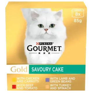 Gourmet Gold Adult Savoury Cake Meat & Veg Variety