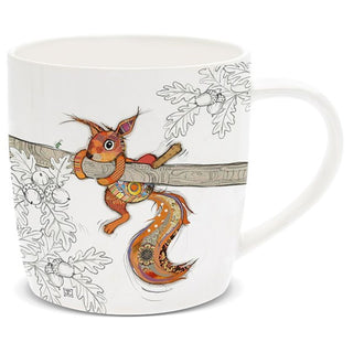 Bug Art Mug Sammy Squirrel