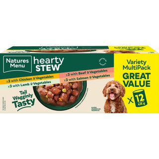 Natures Menu Dog Tin Hearty Stew Multipack