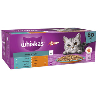 Whiskas Duo Surf & Turf Pouches In Jelly