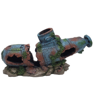 Aqua One Sunken Vintage Submarine