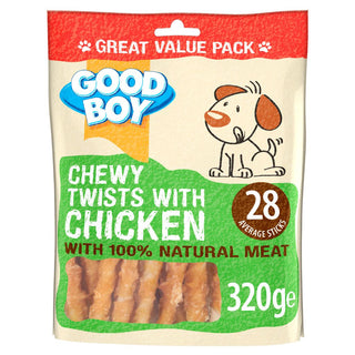 Good Boy Chewy Twists With Chicken