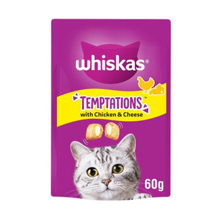 Whiskas Temptations Cat Treats With Chicken & Cheese