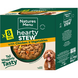 Natures Menu  Dog Pouch Hearty Stew Chicken & Vegetables