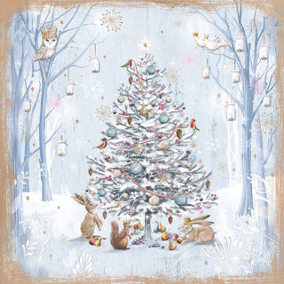 Christmas Premium Boxed Cards Woodland Friends