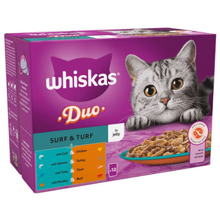 Whiskas Duo Surf & Turf Pouches In Jelly