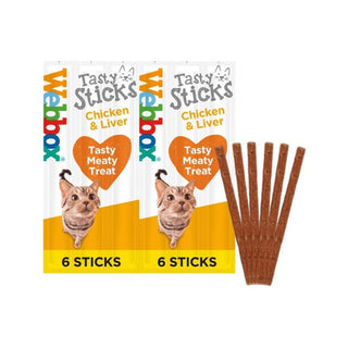 Webbox Cat Sticks Chicken