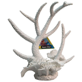 Aqua One White Coral Staghorn & Anemones