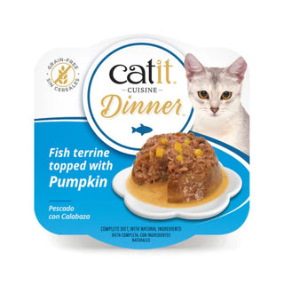 Catit Fish Dinner Pumpkin