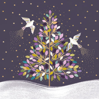 Christmas Boutqiue Boxed Cards Tree With Dove