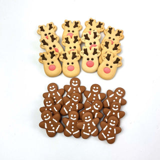 Reindeer & Gingerbread Festive Bisuits