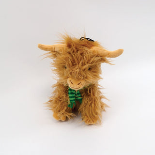 Festive Highland Cow Toy