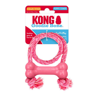 Kong Puppy Goodie Bone With Rope