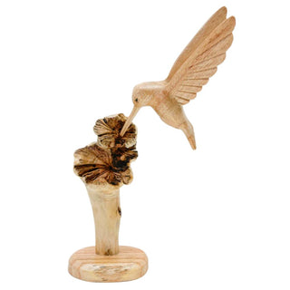 Wooden Hummingbird on Parasite Wood