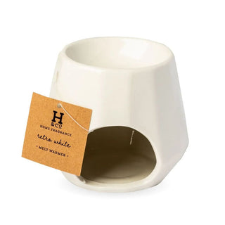 Retro White Wax Melt Warmer