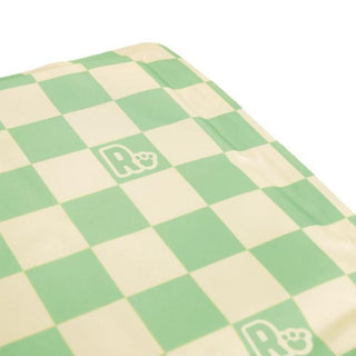 Green Checkered Cool Mat