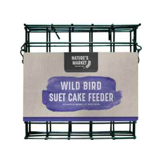 Natures Market Wild Bird Suet Cake Feeder