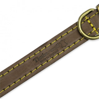 Ancol Timberwolf Leather Collar