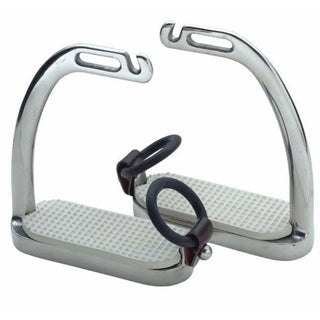 Shires Fillis Peacock Stirrups 3.75"