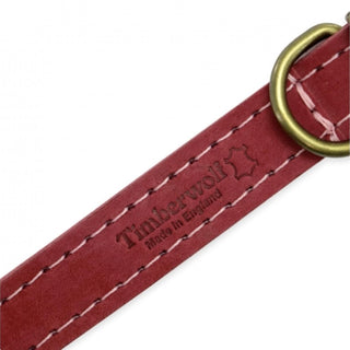 Ancol Timberwolf Leather Collar