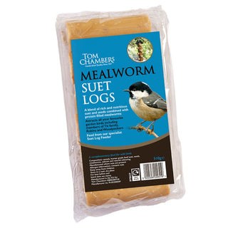 Tom Chambers Suet Log - Mealworms