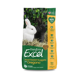 Burgess Excel Adult Rabbit Nuggets Oregano