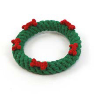 Christmas Wreath Tough Dog Toy