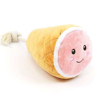 Christmas Ham Tough Rope Dog Toy
