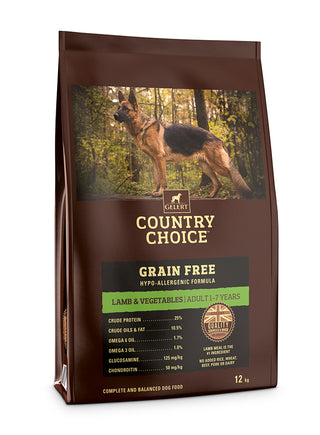 Gelert Country Choice Grain Free Lamb & Veg