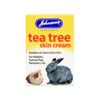 Johnsons Tea Tree Skin Cream For Small Animals