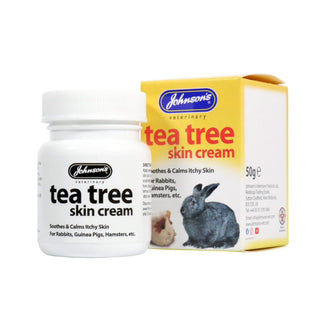 Johnsons Tea Tree Skin Cream For Small Animals