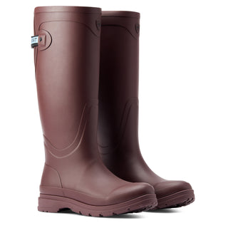 Ariat Ladies Kelmarsh Rubber Boot Maroon