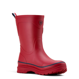 Ariat Womens Kelmarsh Mid Rubber Boot Team Red / Navy