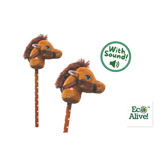 Eco Alive Soft Hobby Horse with Sounds