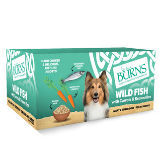 Burns Wet Food Wild Fish with Carrots & Brown Rice 395g