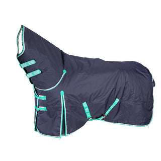 Bridleway Ontario 300g Combo Turnout Rug Navy
