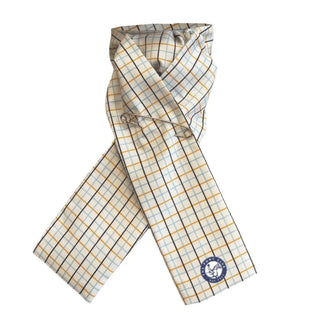 Checked Official Junior Pony Club Self Tying Stock