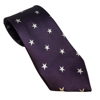 Equetech Adult Stars Show Tie Purple Adult