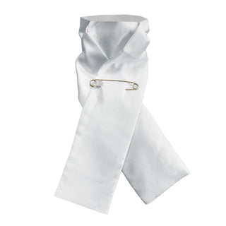 Equetech Junior Ready-Tied Stock White