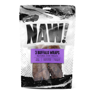 Buffalo Natural Dog Treats Buffalo Wraps