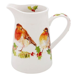 Winter Robins Jug