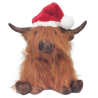 Xmas Doorstop Highland Cow