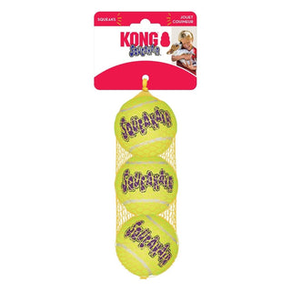 Kong Air Dog Squeaker Tennis Balls 3 pack