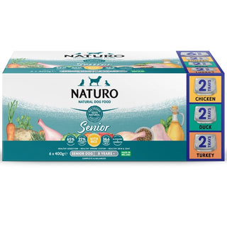 Naturo Adult Dog Tray Senior