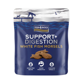 Fish4dogs Support+ Adult Digestion White Fish Morsels