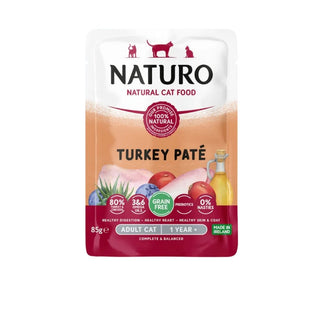 Naturo Adult Cat Tray Turkey Pate
