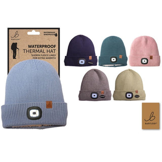 Adults Waterproof Hat with Light